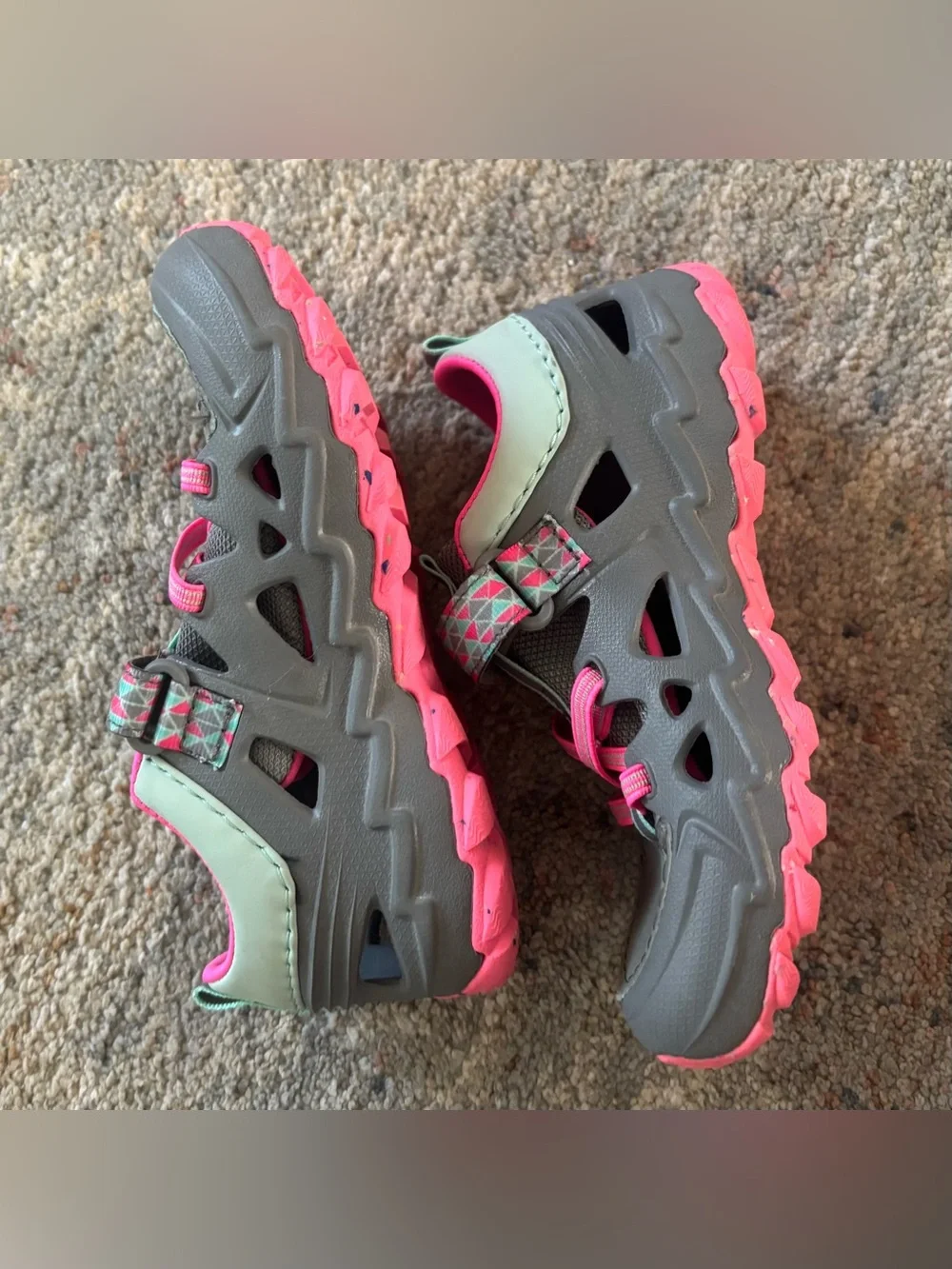 Merrell Select Grip Hydro Sport Hiking Sandals Outdoors Girls Size 10M preschool